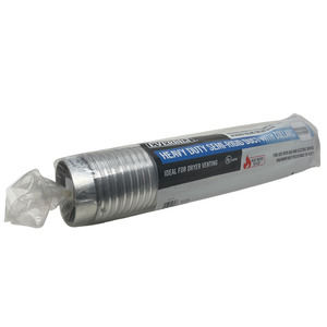 Dryer Vent Everbilt Heavy Duty Semi-Rigid Aluminum Duct  4" x 6 Feet 01S1309